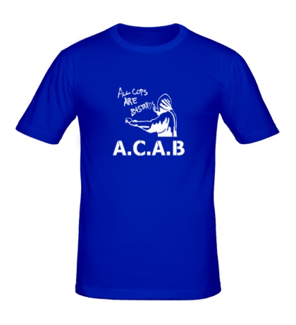Мужская футболка A.C.A.B Bastards