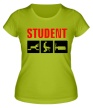 Женская футболка «Student» - Фото 1