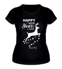 Женская футболка Magic Happy New Year