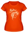 Женская футболка «Скоростная лошадь, свет» - Фото 1