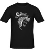 Мужская футболка «Скоростная лошадь» - Фото 1