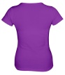 Женская футболка «Снежинки glow» - Фото 2