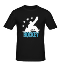 Мужская футболка Hockey: 4 stars