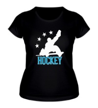 Женская футболка Hockey: 4 stars