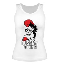 Женская майка Russian boxing