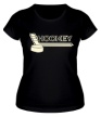 Женская футболка «Hockey Player Glow» - Фото 1