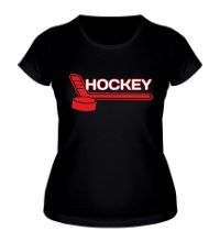 Женская футболка Hockey Player