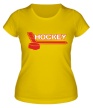 Женская футболка «Hockey Player» - Фото 1