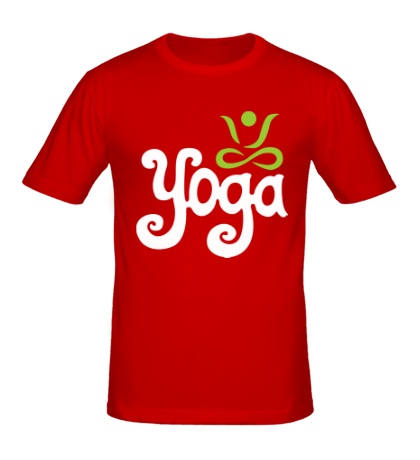 Мужская футболка «Yoga»