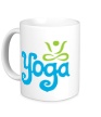 Керамическая кружка «Yoga» - Фото 1
