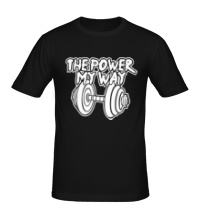 Мужская футболка The power my may