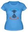 Женская футболка «Keep Calm & Portal On» - Фото 1