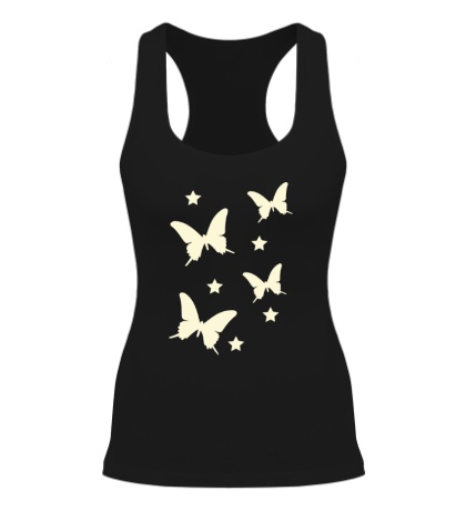 Женская борцовка «Светящиеся бабочки»