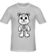 Мужская футболка «Медвежонок зомби» - Фото 1