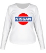 Женский лонгслив «Nissan Logo» - Фото 1