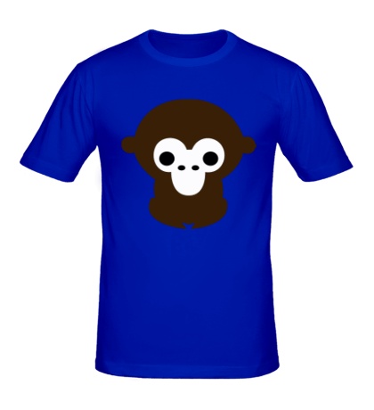 Мужская футболка Маленькая обезьяна