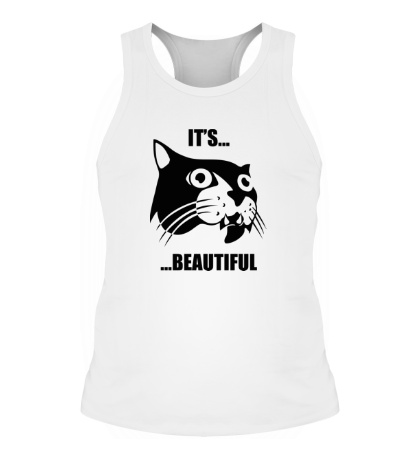 Мужская борцовка «Cat: its beautiful»