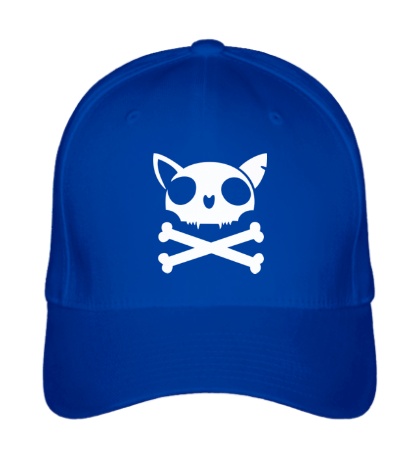 Бейсболка «Пиратский символ котов»