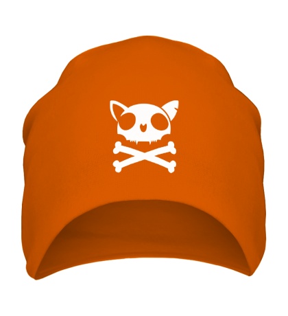 Шапка Пиратский символ котов
