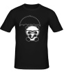 Мужская футболка «Панда под зонтом» - Фото 1
