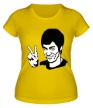 Женская футболка «Bruce Lee: Peace» - Фото 1