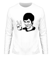 Мужской лонгслив Bruce Lee: Peace