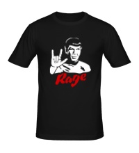 Мужская футболка Spock rage