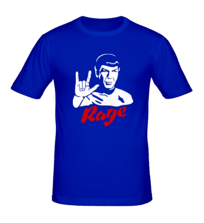 Мужская футболка «Spock rage»
