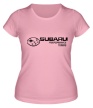 Женская футболка «Subaru Perfomance Tuning» - Фото 1
