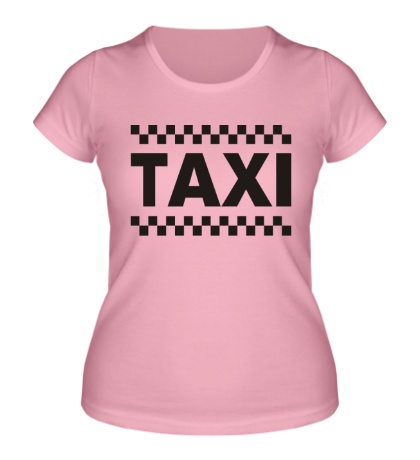 Женская футболка Taxi