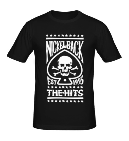 Мужская футболка Nickelback: The Hits