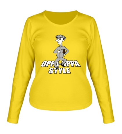 Женский лонгслив «Oppa-oppa style»
