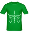 Мужская футболка «Накаченное тело» - Фото 1