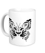 Керамическая кружка «Тигровая бабочка» - Фото 1