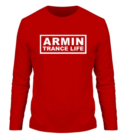 Мужской лонгслив «Armin trance life»