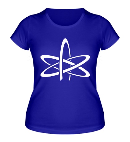 Женская футболка «Атеизм: символ»