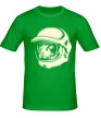 Мужская футболка «Кот космонавт» - Фото 1