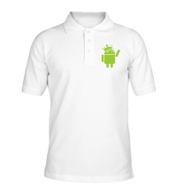 Рубашка поло Андроид король