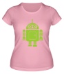 Женская футболка «Андроид-бендер» - Фото 1