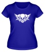 Женская футболка «Три черепа с крыльями» - Фото 1