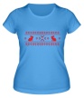 Женская футболка «Узор с зайцами» - Фото 1