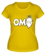 Женская футболка «OM God» - Фото 1