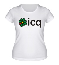 Женская футболка Icq