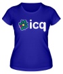 Женская футболка «Icq» - Фото 1