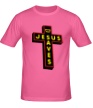 Мужская футболка «Jesus Saves Cross» - Фото 1