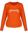 Женский лонгслив «Helvetica Metallica» - Фото 1