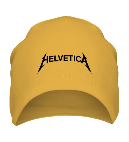 Шапка Helvetica Metallica