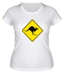 Женская футболка «Австралийский Знак» - Фото 1