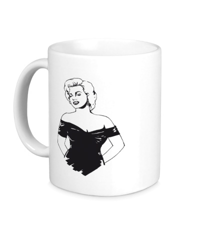 Керамическая кружка Marilyn Monroe