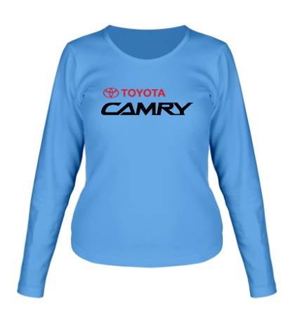Женский лонгслив «Toyota Camry»